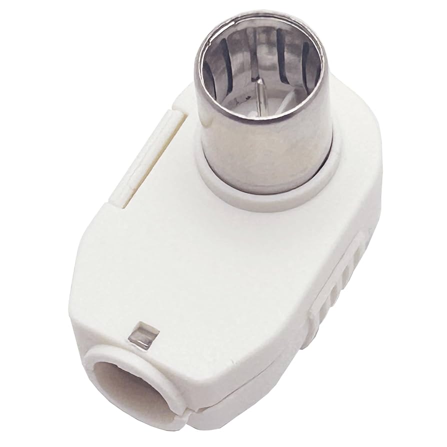 Amazon | タローズTARO'S テレビ アンテナプラグ ホワイト 4C/5C